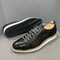 Men's European Style Casual Shoes Real Cow Leather
