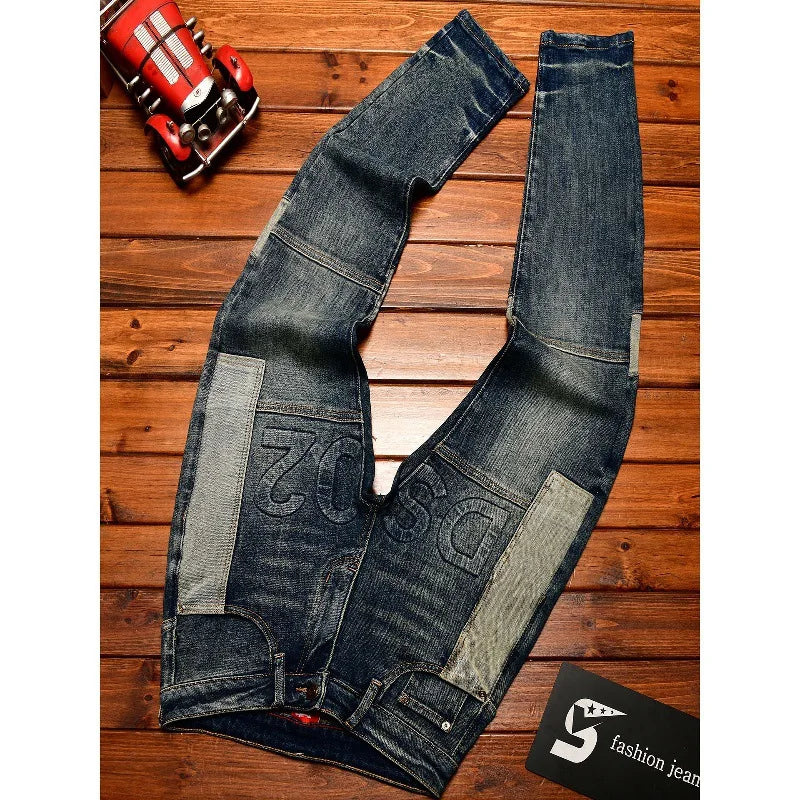 Fashionable high-end jeans for men