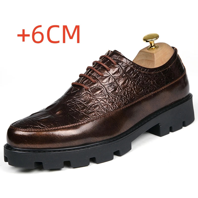 New Luxury Brand Men's Casual Shoes Italian Leather