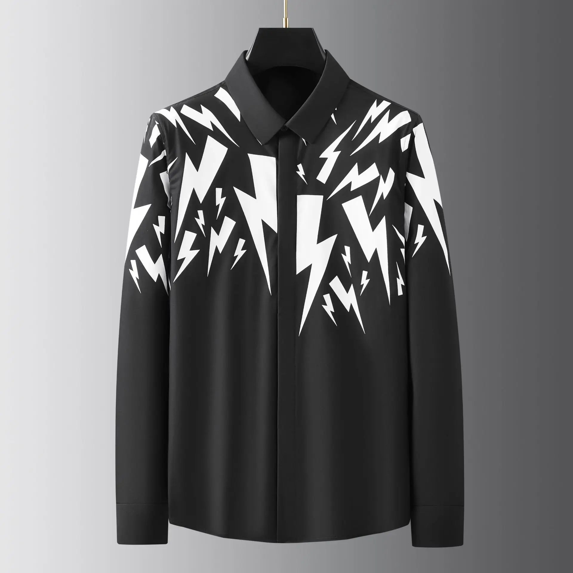 Men's Shirt Slim Long Sleeve Casual Shirt