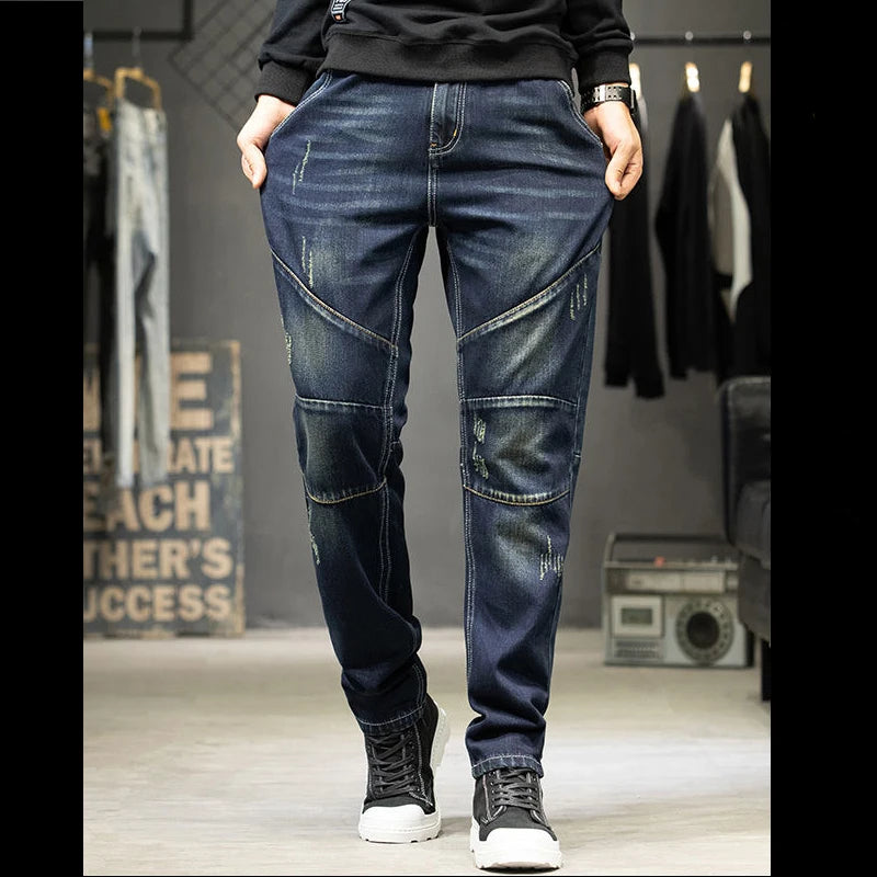 Jeans For Men Straight Pants Men's baggy jeans large size