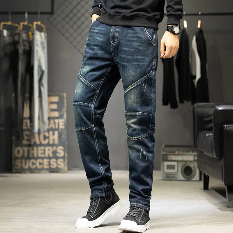 Jeans For Men Straight Pants Men's baggy jeans large size