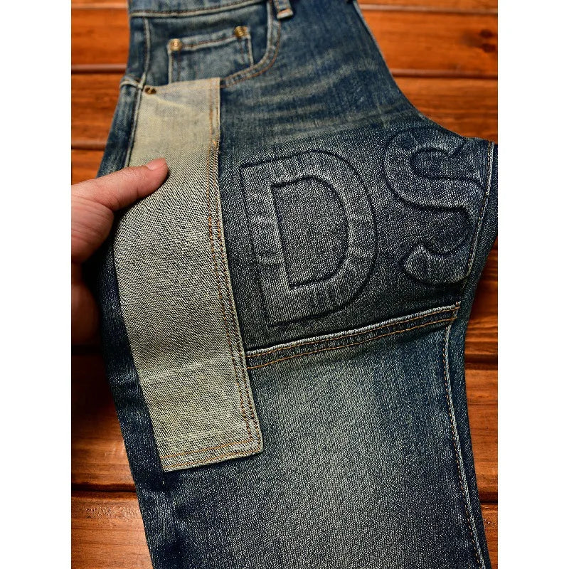 Fashionable high-end jeans for men