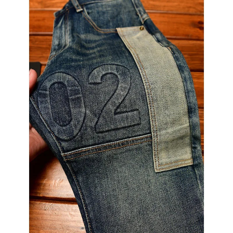 Fashionable high-end jeans for men