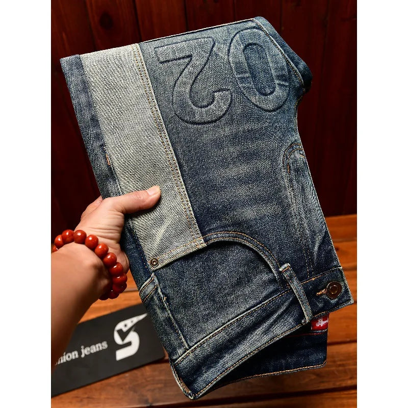 Fashionable high-end jeans for men