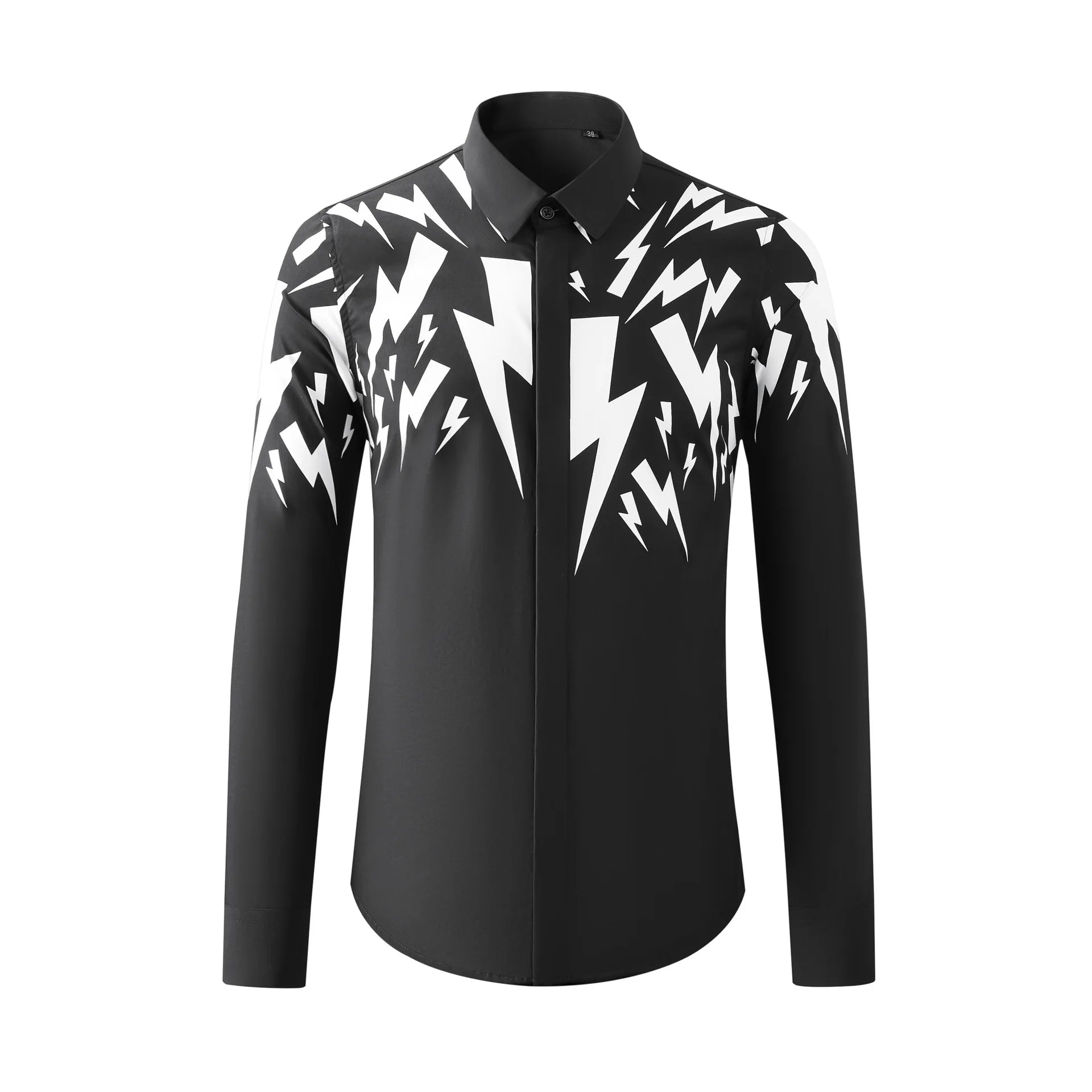 Men's Shirt Slim Long Sleeve Casual Shirt