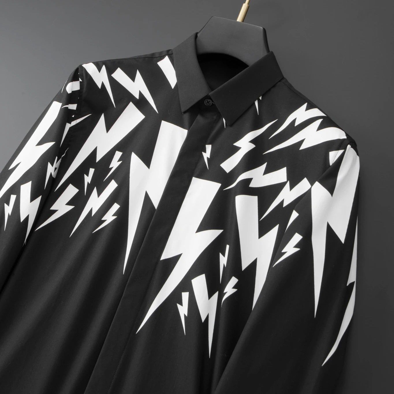 Men's Shirt Slim Long Sleeve Casual Shirt